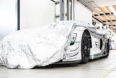 Schaeffler Paravan Rennwagen Audi R8 Enthüllung